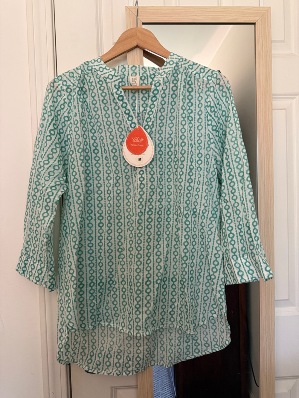 YALA MLT386 MARTHA TUNIC ORGANIC COTTON